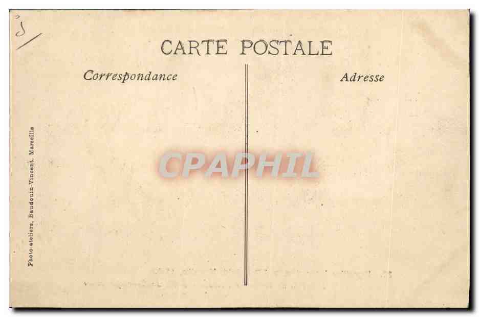 CPA Exposition internationale d'electricite Marseille 1908 Pavillon de la Carte Postale Salle de Correspondance TOP — Rückseite