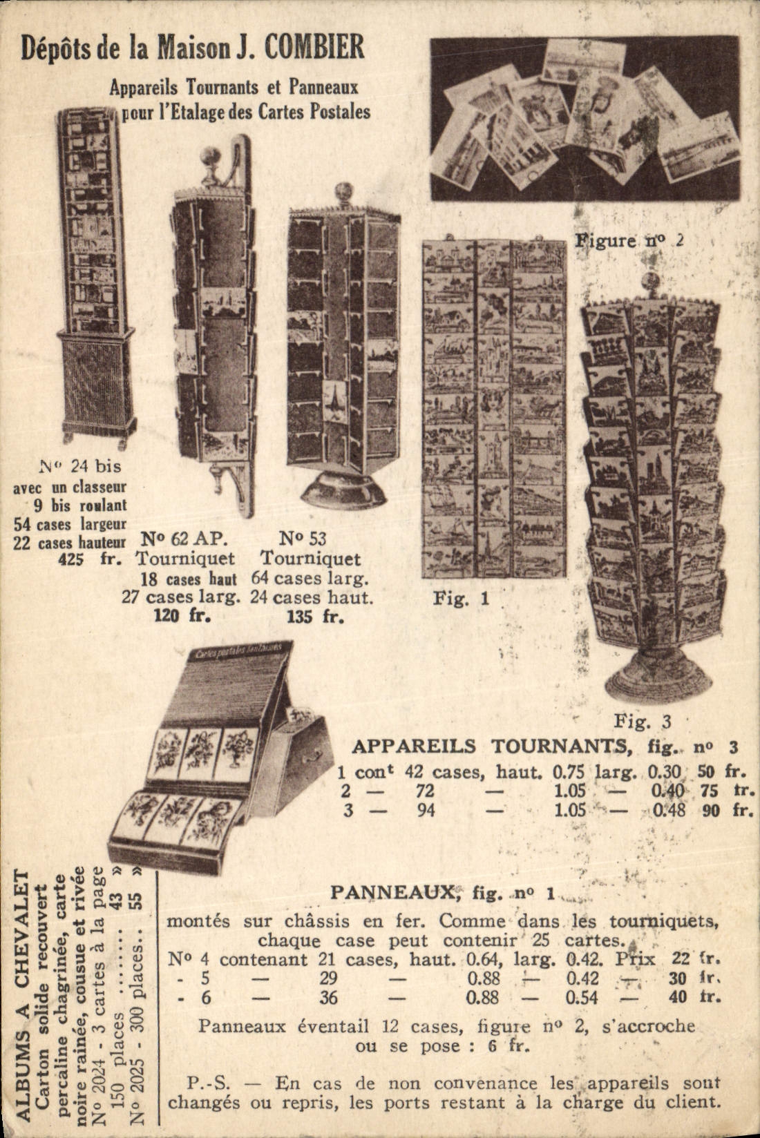 CPA Publicite Maison Combier Appareils Cartes Postales Macon 