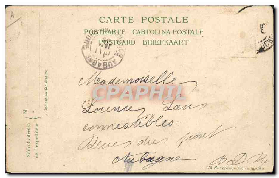 Le Moulin de la Vieillesse — caricature sur la vieillesse — éditeur anonyme, n° 6556 — Verso