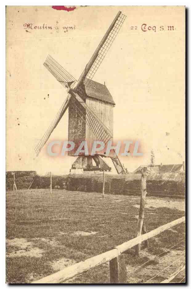 Moulin à vent — Coq S m. — 22 — éditeur inconnu