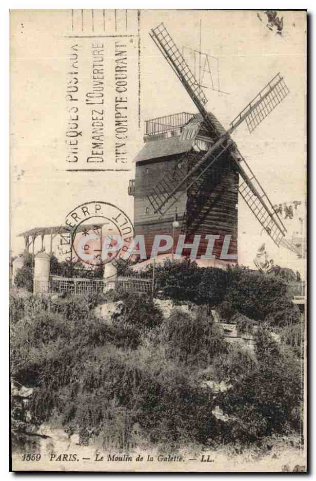 Paris — Le Moulin de la Galette — LL.