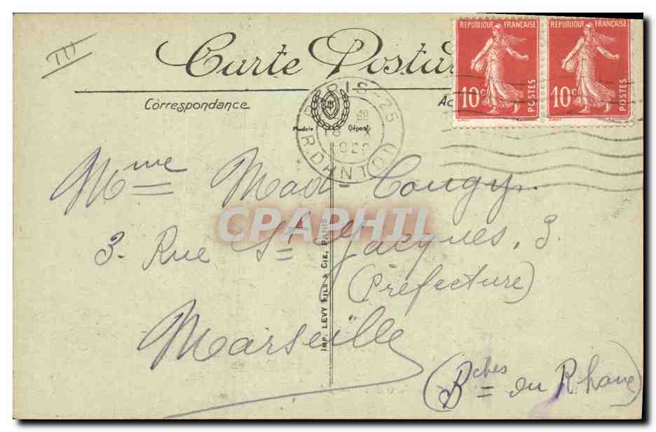 Paris — Le Moulin de la Galette — LL. n°218 — Reverso