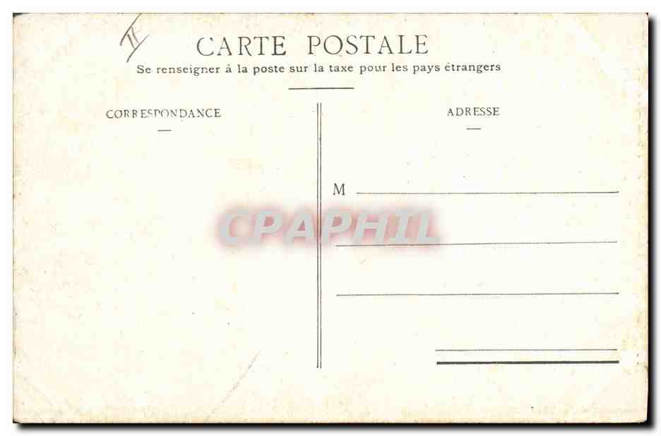 CPA Moulin a vent Grand Bazar Parisien Place Nationale Gournay en Bray Contravention  — Rückseite