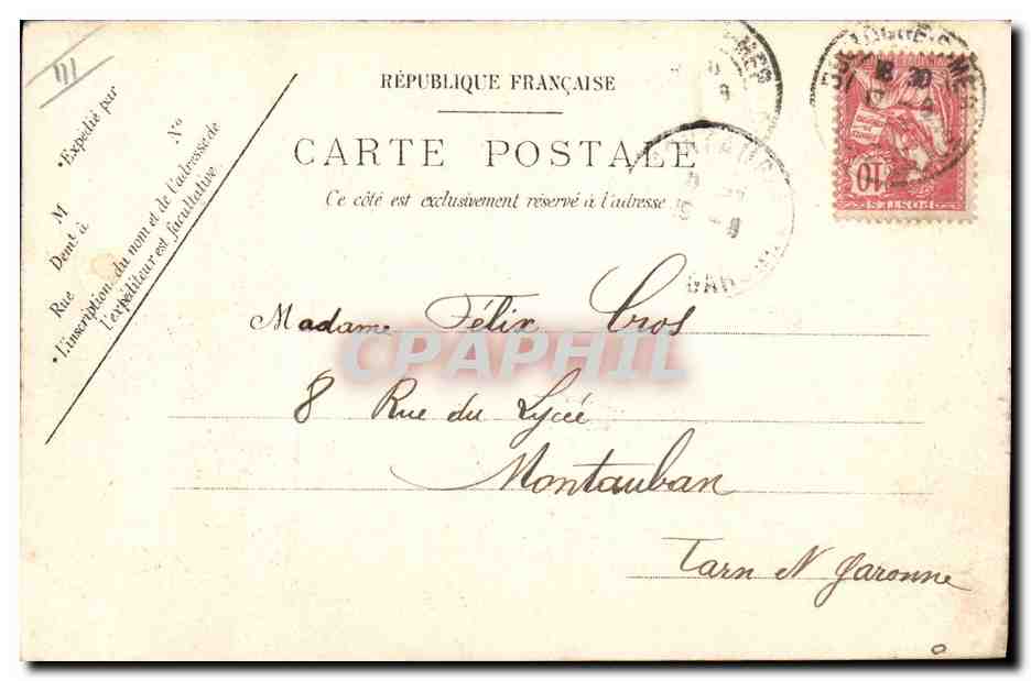 Boulogne-sur-Mer — Un coin du port — A.C. 34 — Verso