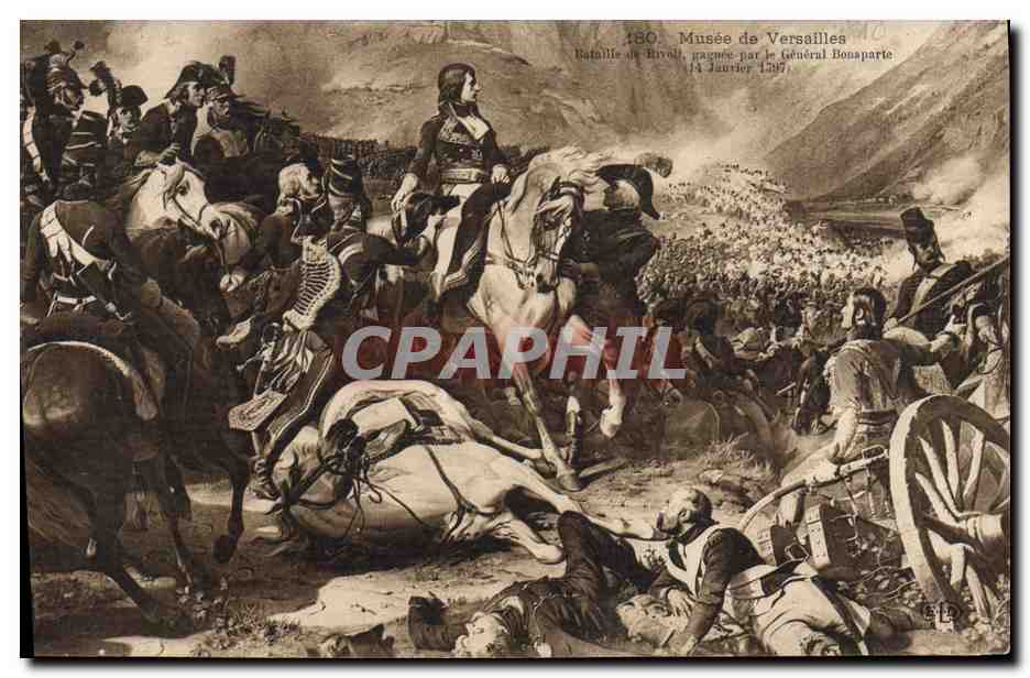 CPA Napoleon 1er Musee de Versailles Bataille de Rivoli