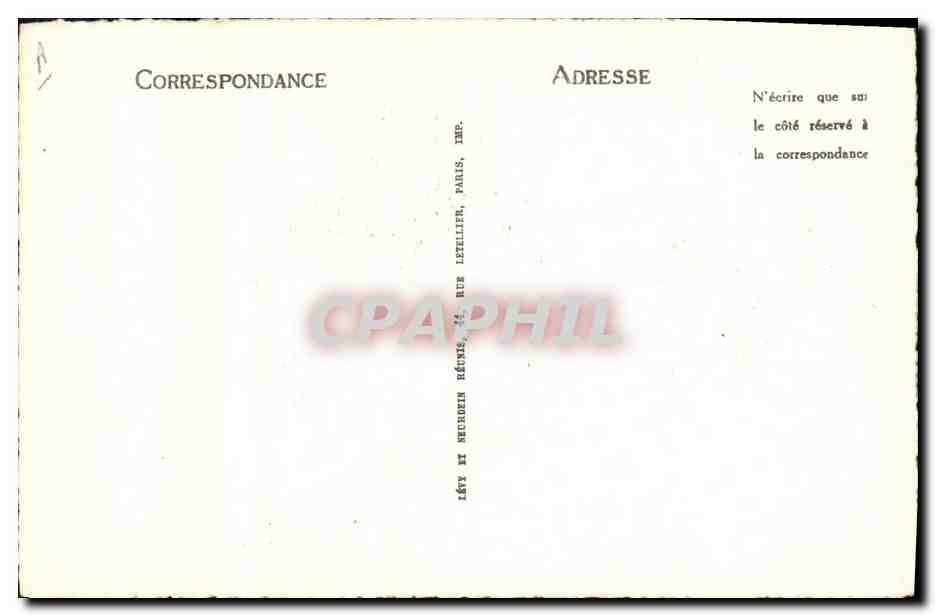 CPA Napoleon 1er en chasseur — Rückseite