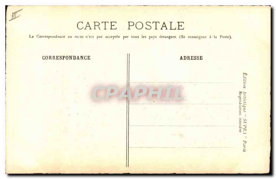 CPA Napoleon 1er Bataille d'Iena Horace Vernet — Rückseite