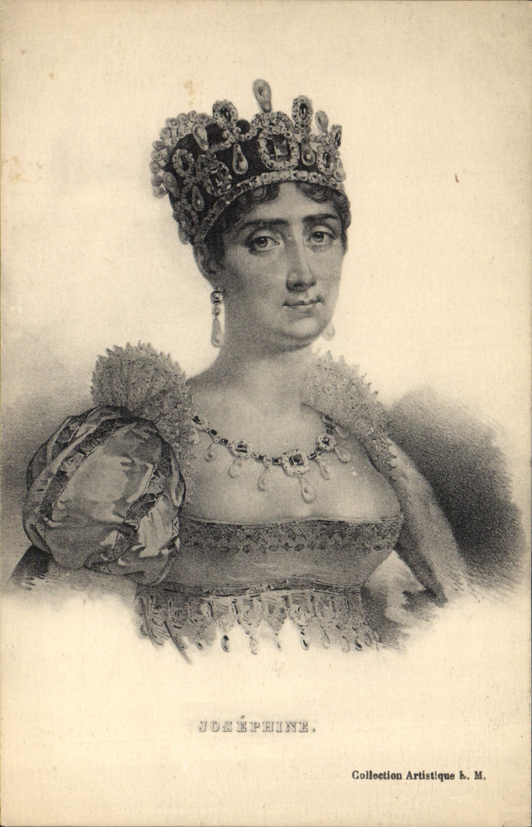 CPA Napoleon 1er Josephine