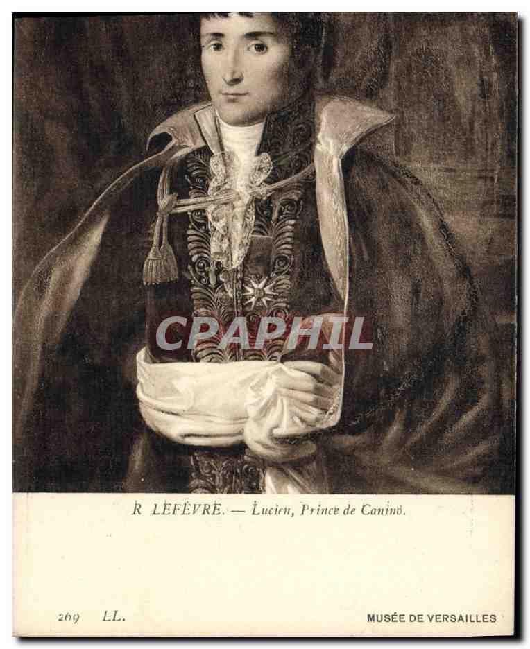 CPA Napoleon 1er Lefevre Lucien Prince de Canino Musee de Versailles