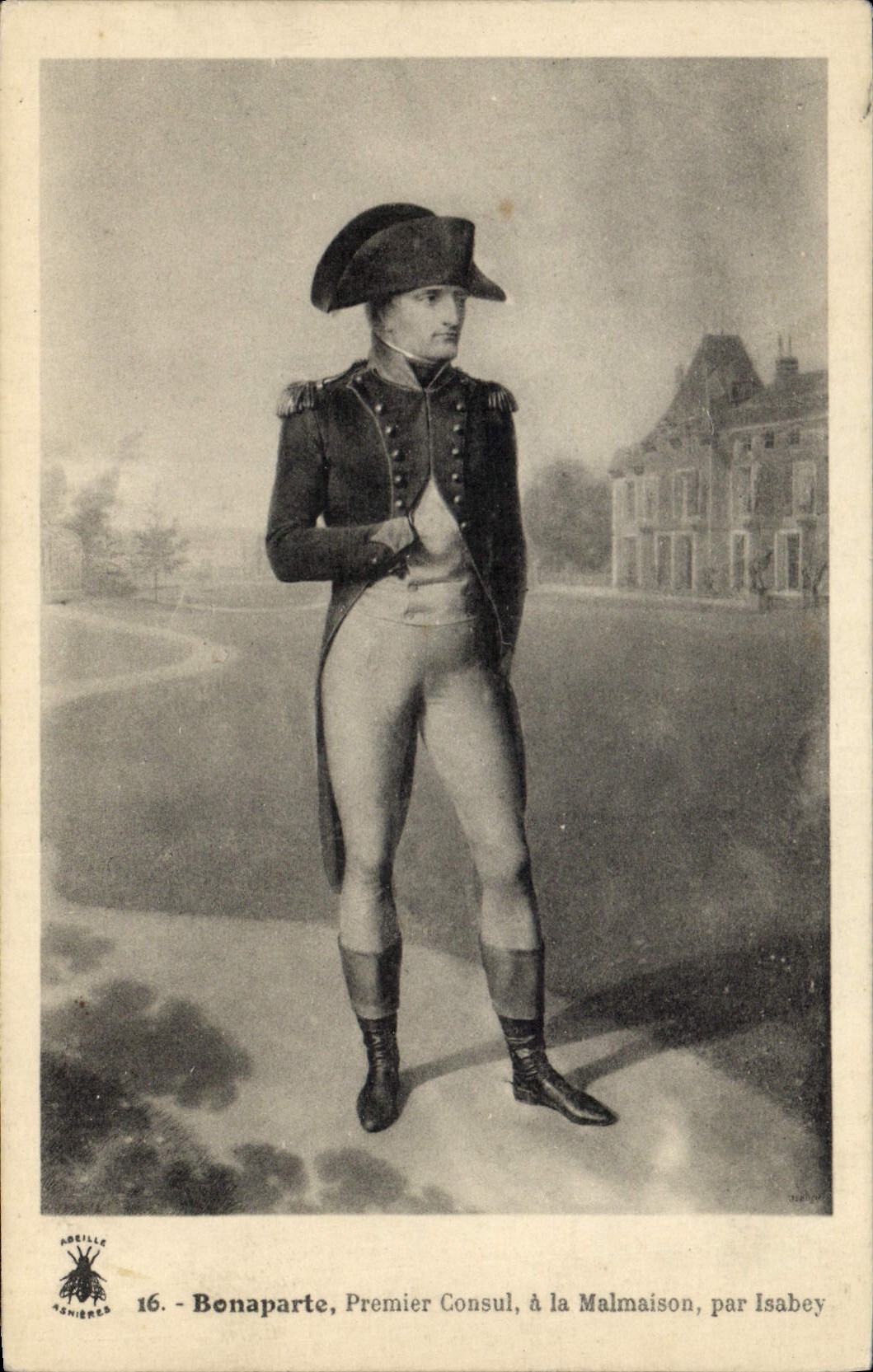 CPA Napoleon 1er Bonaparte Premier Consul a la Malmaison Isabey