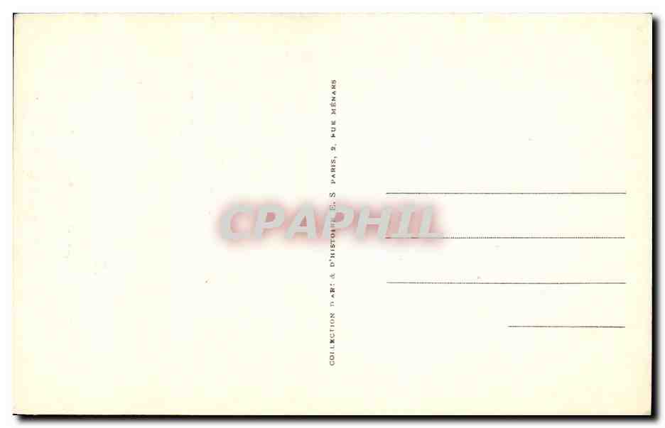 CPA Napoleon 1er Jerome Bonaparte  — Rückseite