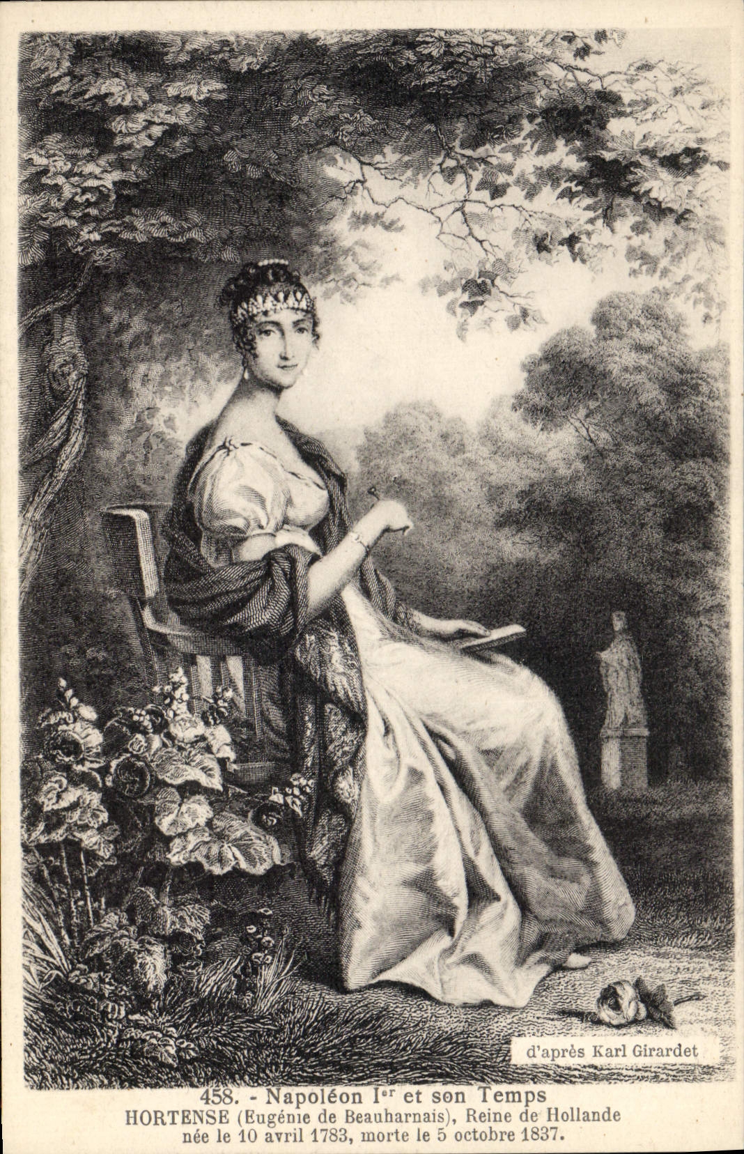 CPA Napoleon 1er Hortense Reine de Hollande