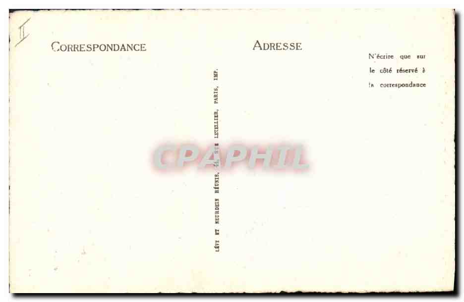 CPA Napoleon 1er Caroline Bonaparte — Rückseite