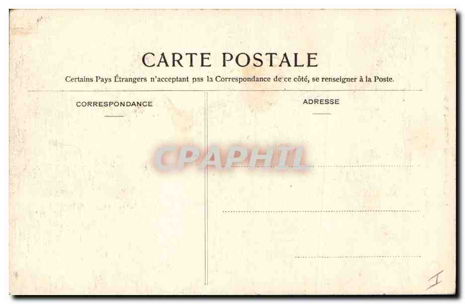 CPA Napoleon 1er par Le Fevre Musee de Versailles — Rückseite