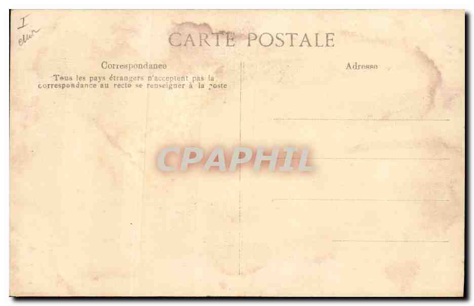 CPA Napoleon 1er Bonaparte Empereur des Francais — Rückseite