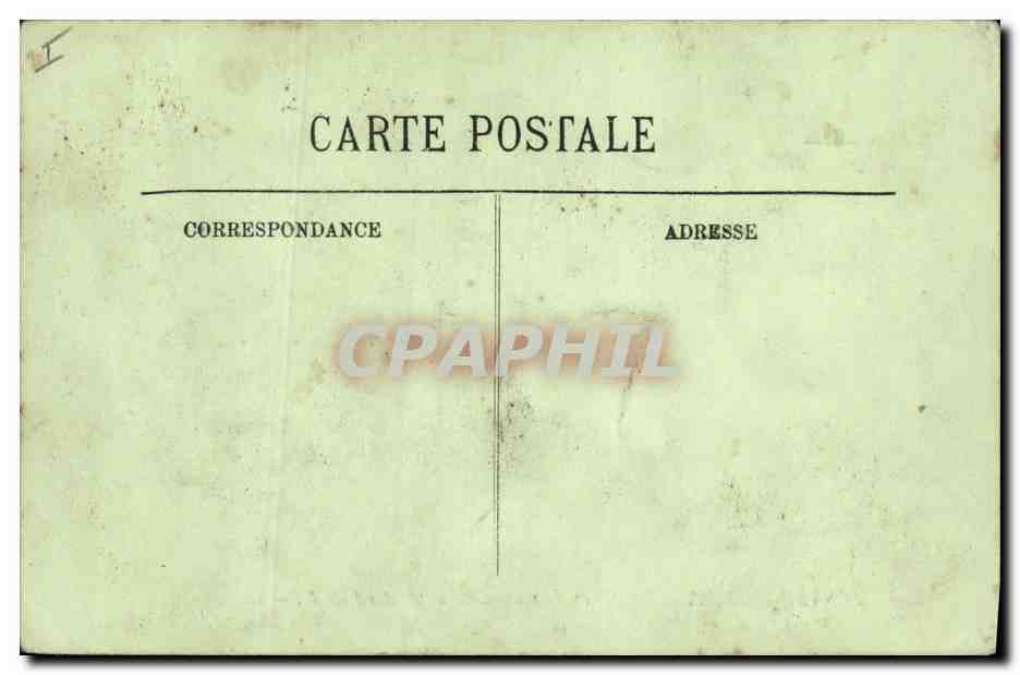 CPA Napoleon 1er Fontainebleau Les adieux — Verso