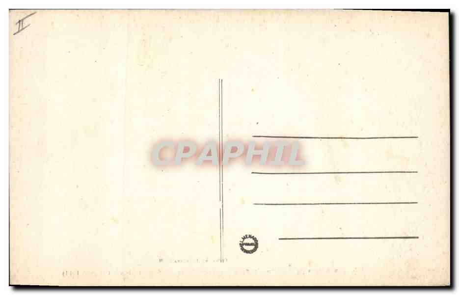 CPA Napoleon 1er Les adieux dans la cour du palais de Fontainebleau — Verso