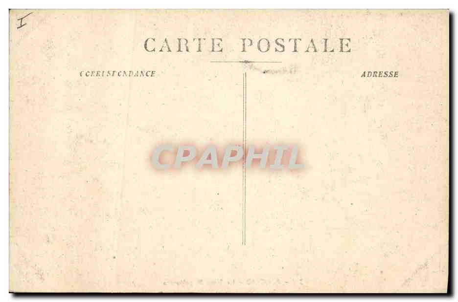 CPA Napoleon 1er Ajaccio Le salon Napoleon — Verso