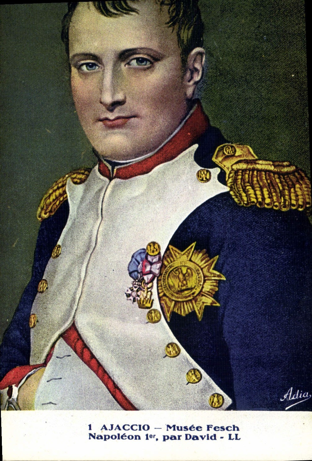 CPA Napoleon 1er Ajaccio Musee Fesch David