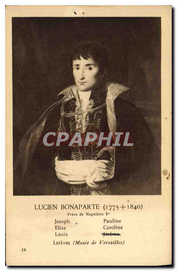 CPA Napoleon 1er Lucien Bonaparte