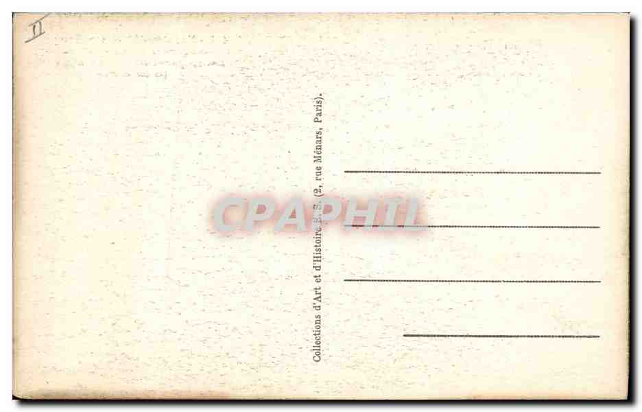 CPA Napoleon 1er Embarquement sur le Bellephon devant l'Ile d'Aix Bateau — Verso
