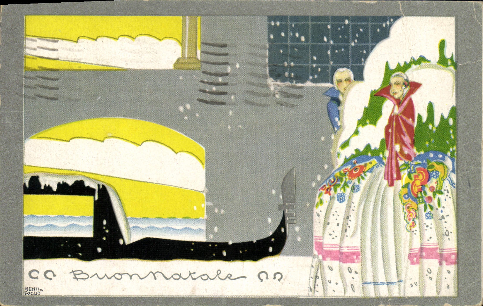 CPA Fantaisie Illustrateur Femme