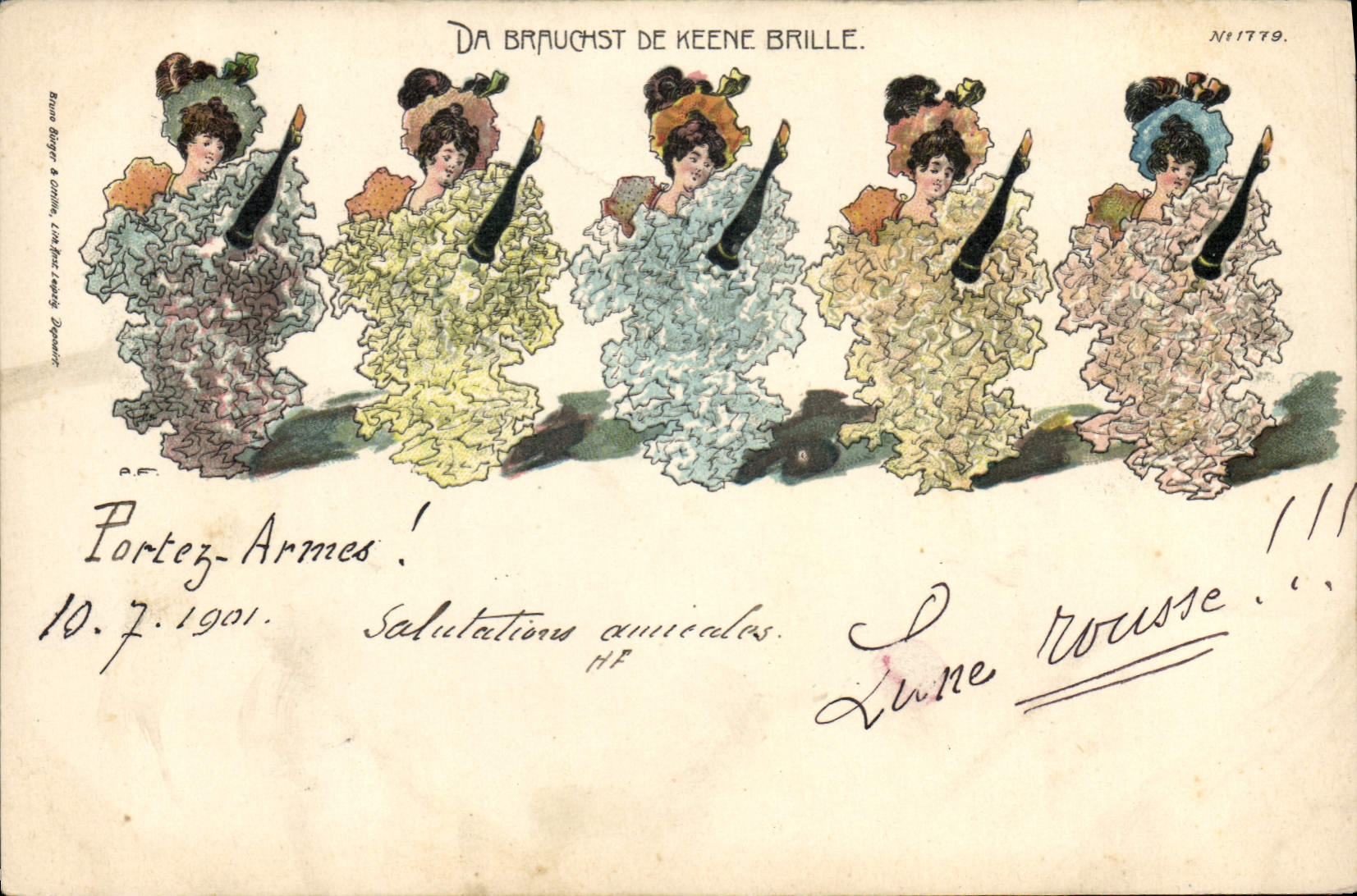 CPA Fantaisie Illustrateur Femme