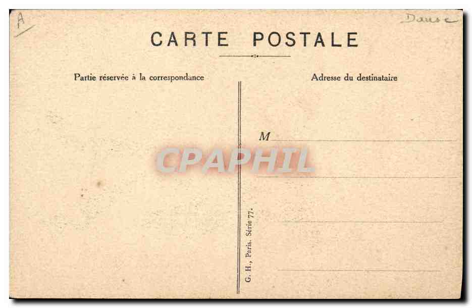 CPA Fantaisie Illustrateur Femme — Rückseite