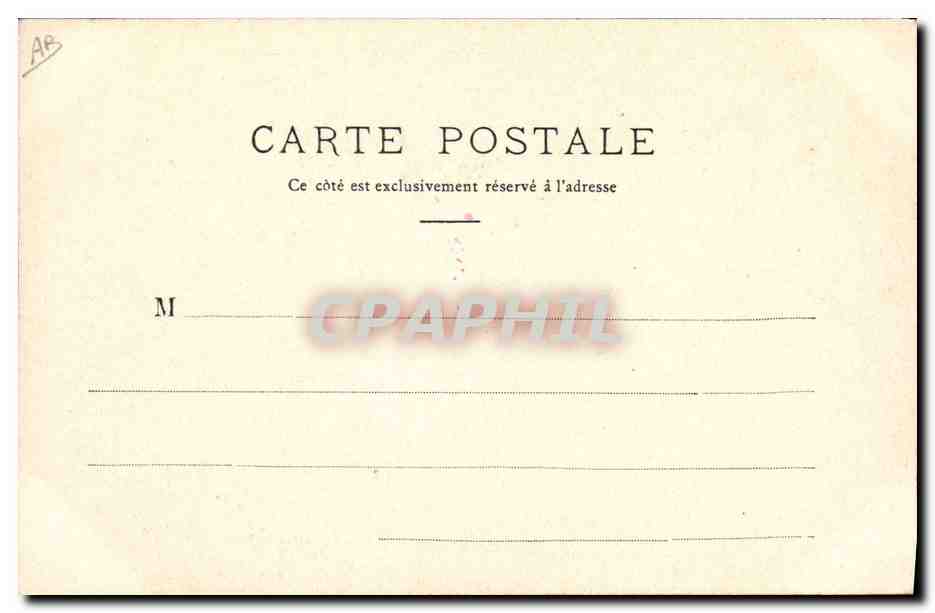 CPA Folklore Normandie Environs de Dieppe — Verso