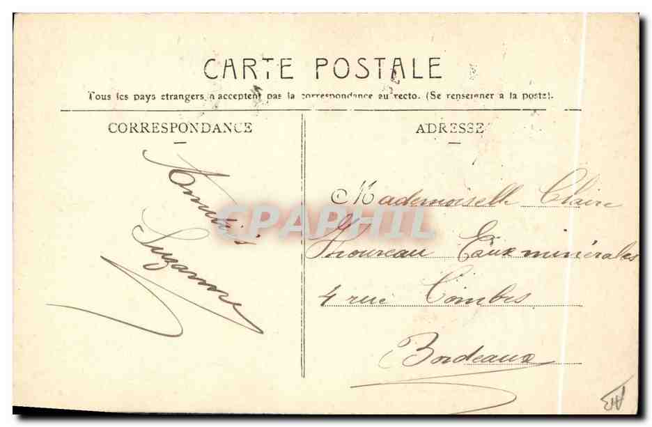 CPA Folklore Normandie Villers Bocage — Verso