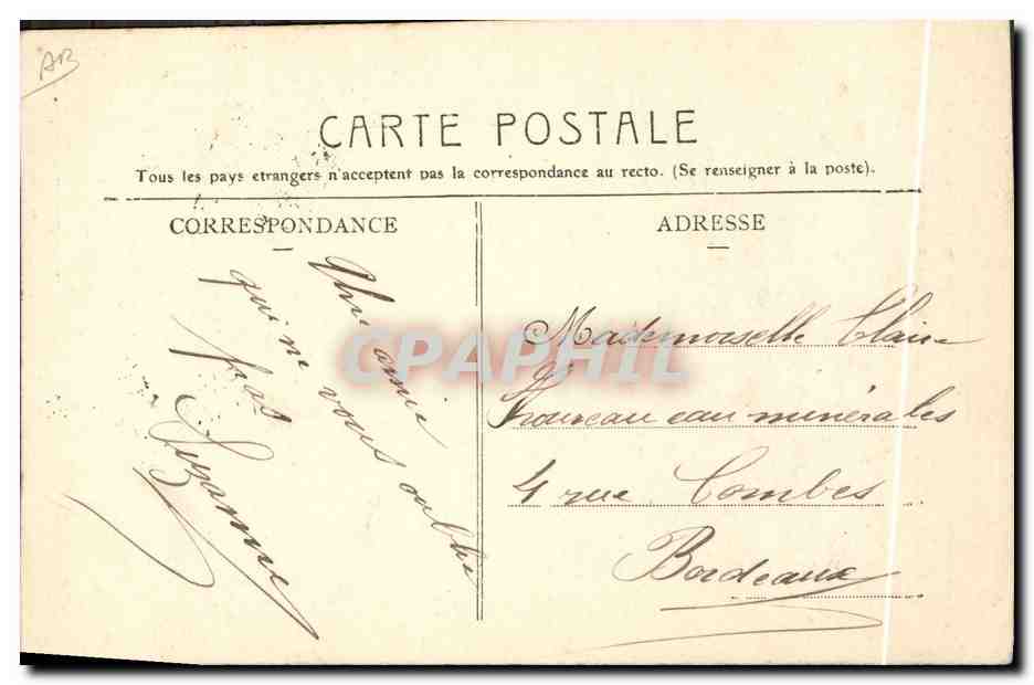 CPA Folklore Normandie Quilleboeuf — Verso