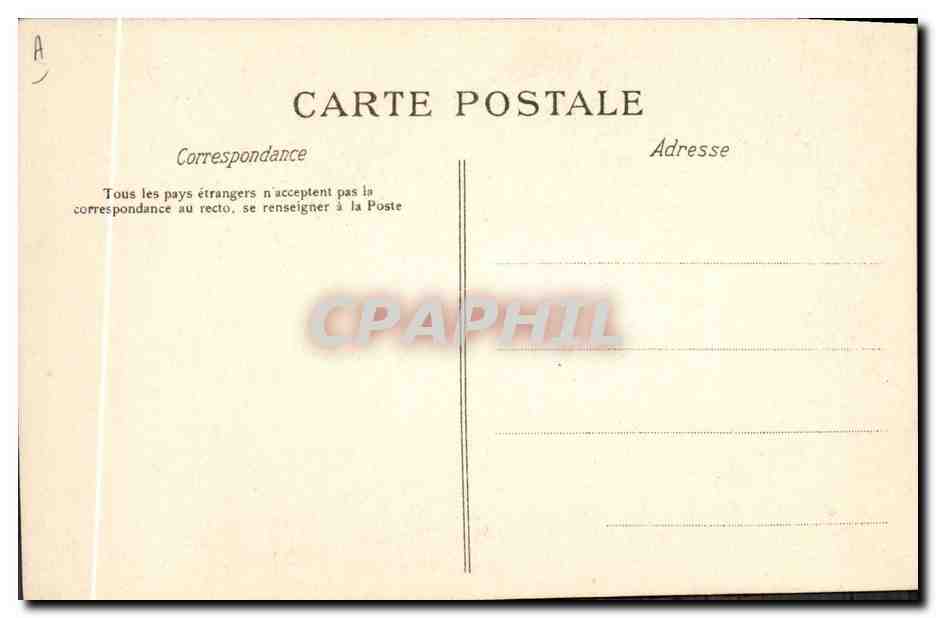 CPA Folklore Normandie La Bourgogne  — Verso
