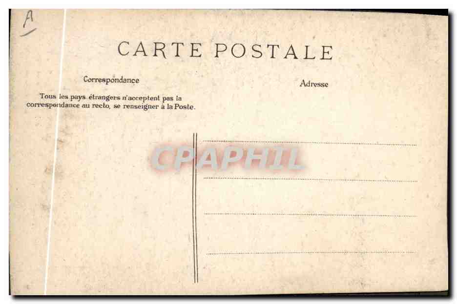 CPA Folklore Normandie L'ancienne Bourgogne — Verso
