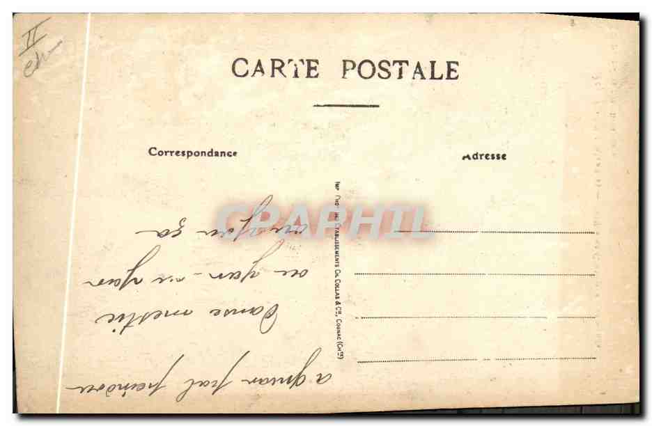 CPA Folklore Normandie Caen  — Rückseite