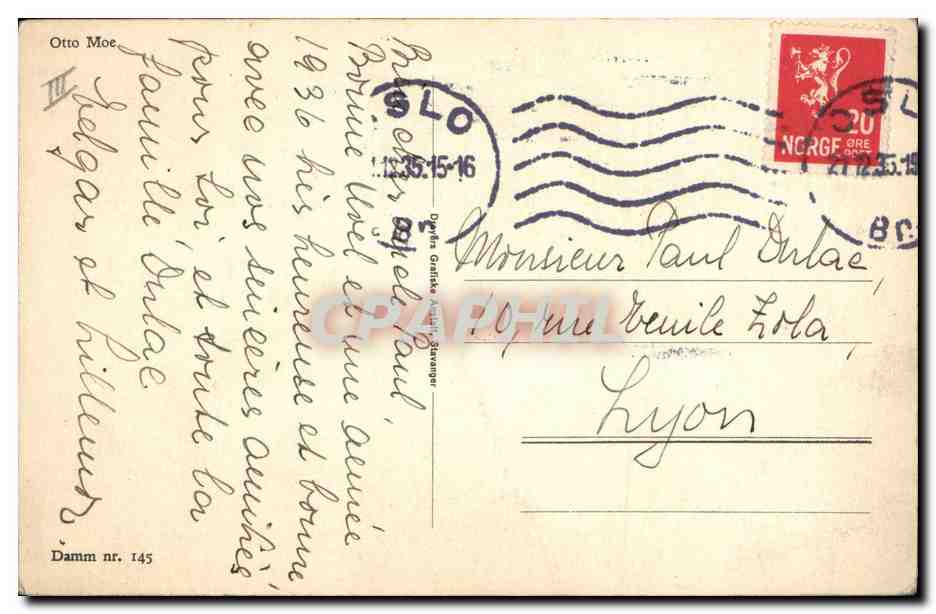 CPA Fantaisie Lutin  — Verso