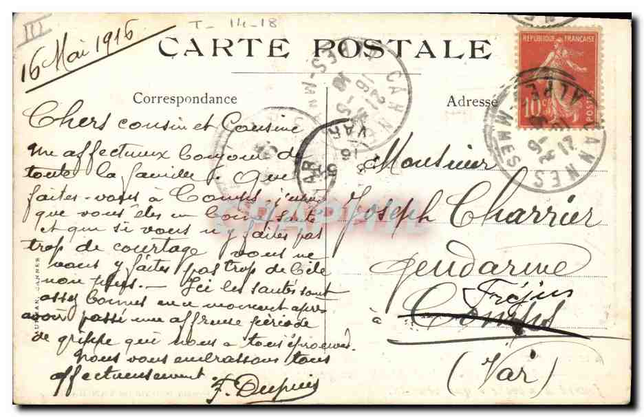 CPA Fantaisie A boche — Reverso