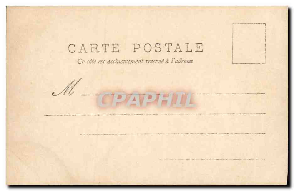 CPA Cartes Postales Enfant Marchand de cartes postales — Back