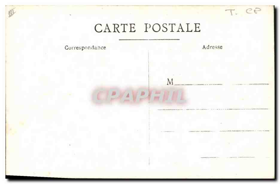 CPA Cartes Postales Femme — Rückseite