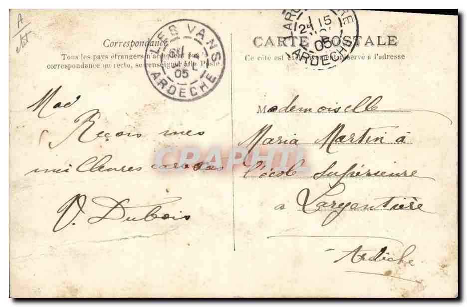 CPA Cartes Postales Femme La jolie vendeuse — Back