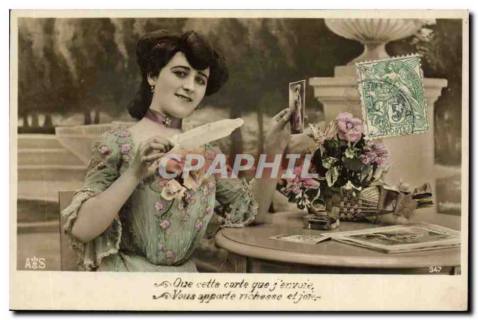 CPA Cartes Postales Femme