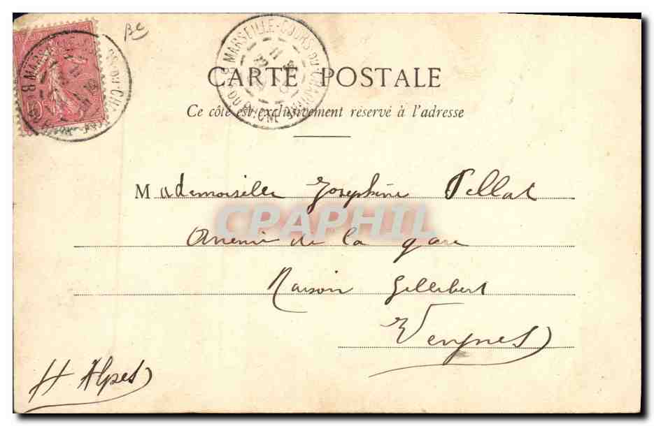 CPA Cartes Postales La carte postale entretient l'amitié — Back