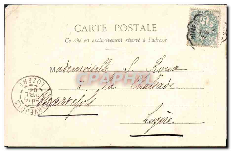 CPA Cartes Postales Enfant La journee de Suzette — Rückseite
