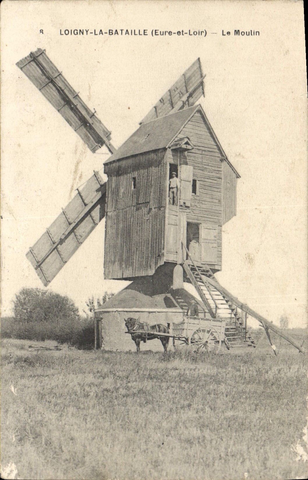 Loigny-la-Bataille (Eure-et-Loir) — Le Moulin