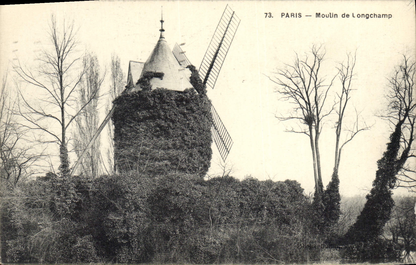 Paris — Moulin de Longchamp — C. Noir Gulliver