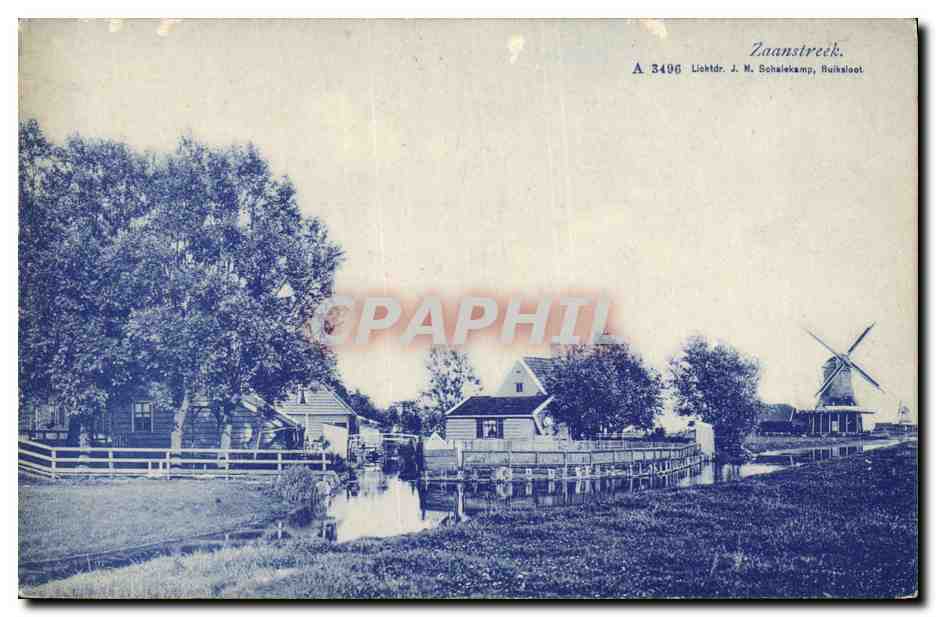CPA Moulin a vent Zaanstreek 