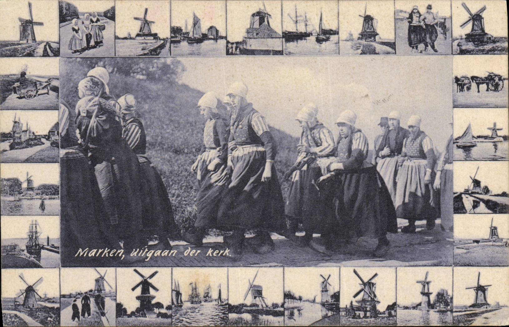 Marken, uitgaan der kerk — Dr. Trenkler Co., Leipzig