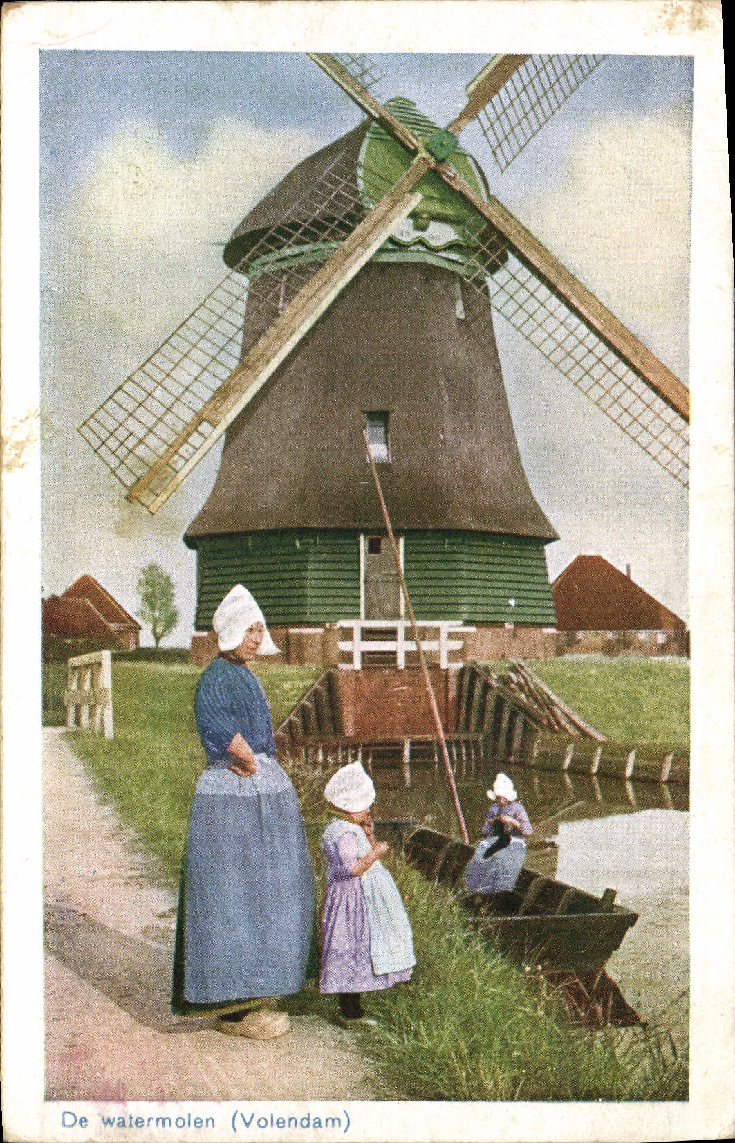 La moulins à eau (Volendam) — vue pittoresque — éditeur D.B.M.28