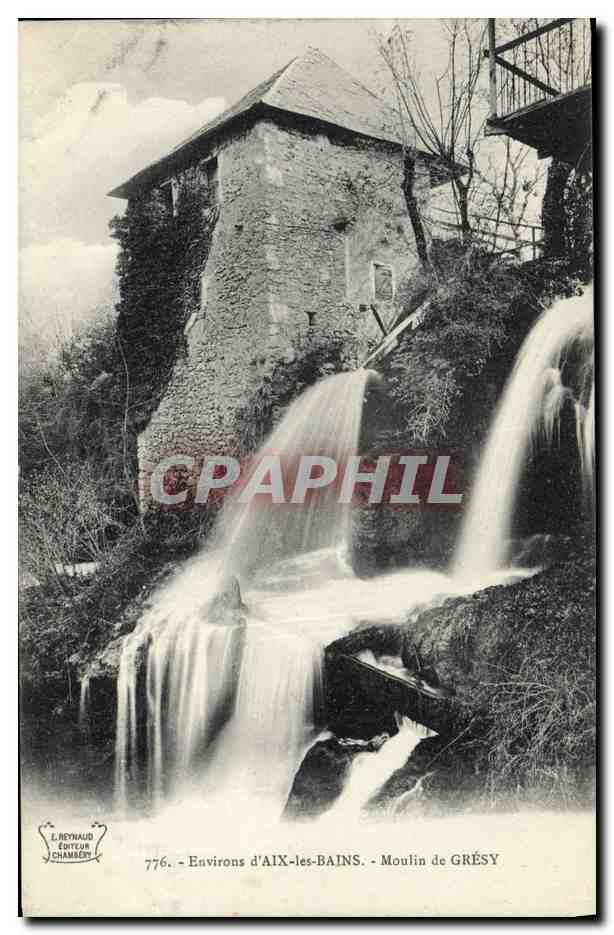 CPA Moulin Environs d'Aix les Bains Moulin de Gresy
