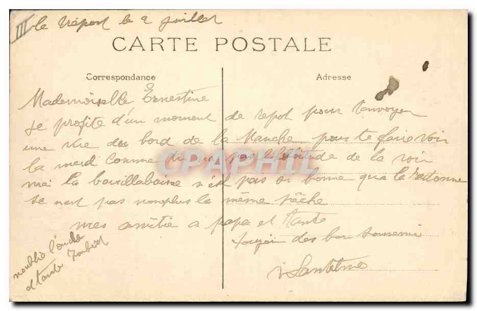 Le Tréport — Départ d'un bateau de pêche — Edition de l'Ancrè Marine, n°81 — Reverso