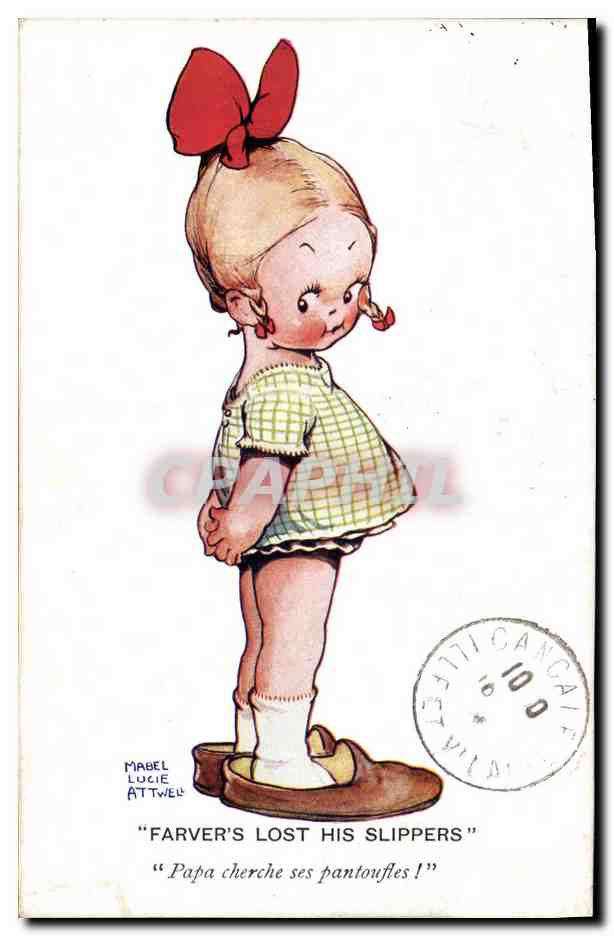 CPA Fantaisie Illustrateur Enfant Mabel Lucie Attwell